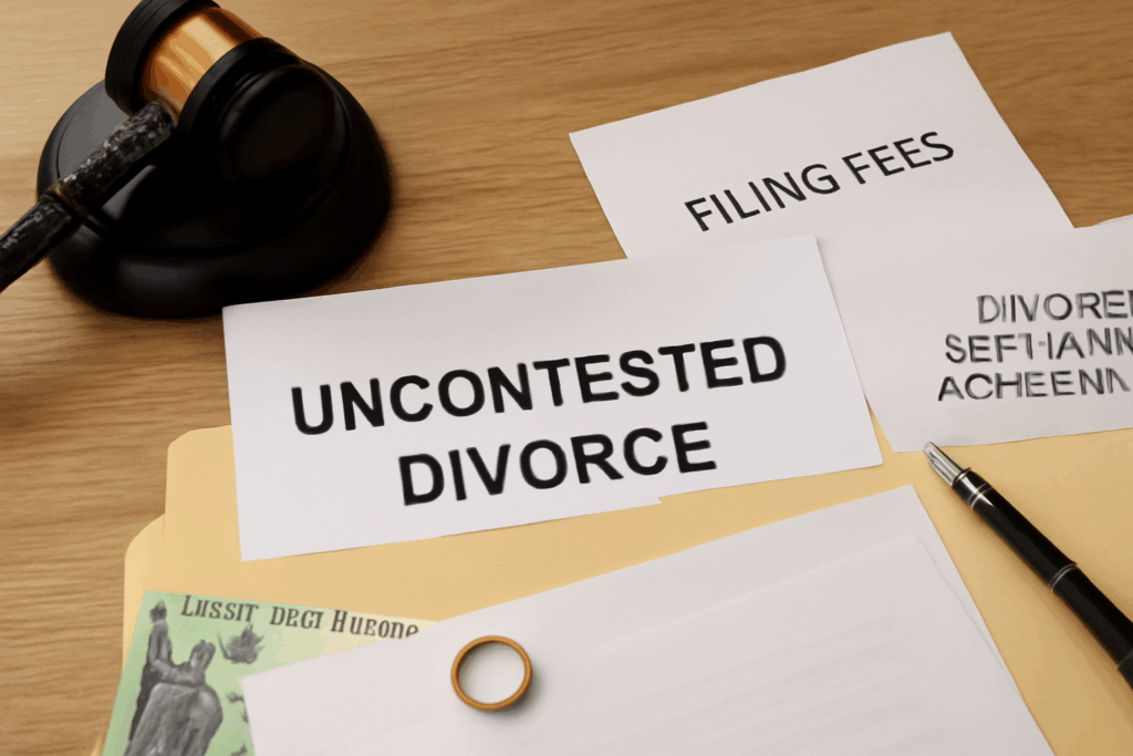 Uncontested Divorce in Saratoga County, NY: 2025 filing fees, forms, and the timeline most couples miss