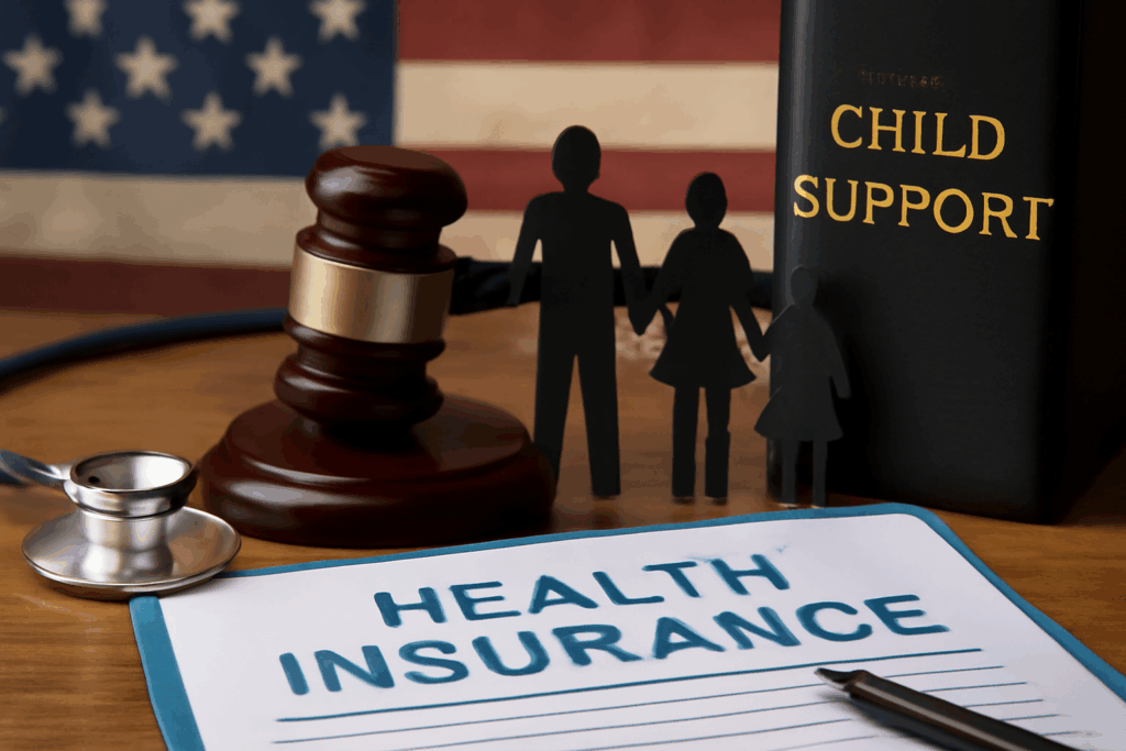 Learn who must provide health insurance under New York child support orders during November open enrollment.