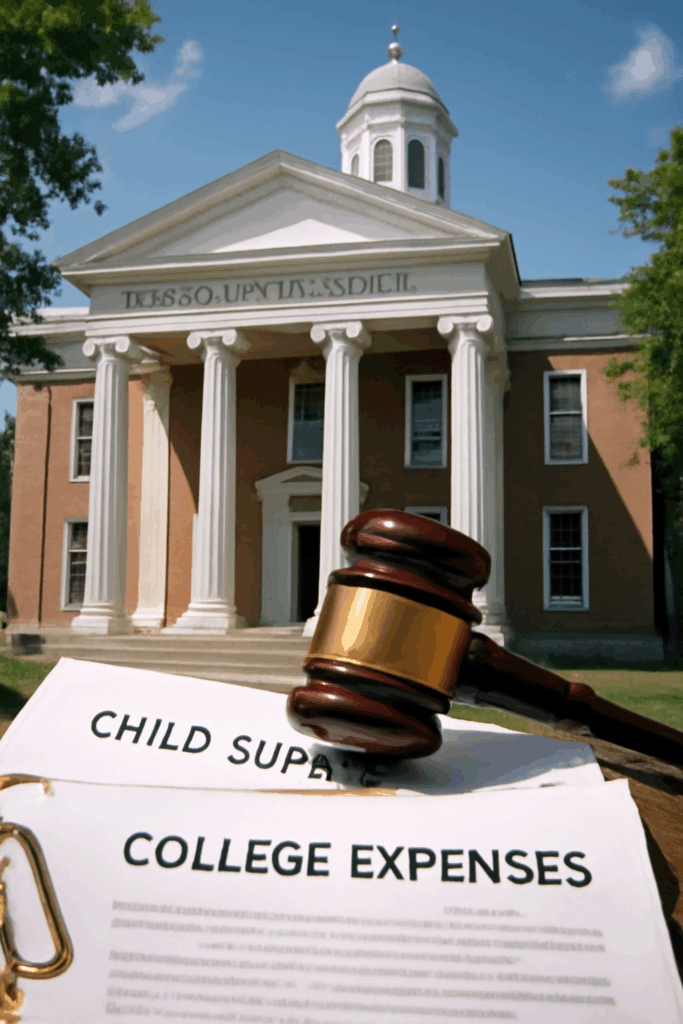 College Costs Mid-Year: Can a Saratoga Judge Order Parents to Split Fall Fees When Support Already Covers Room and Board?